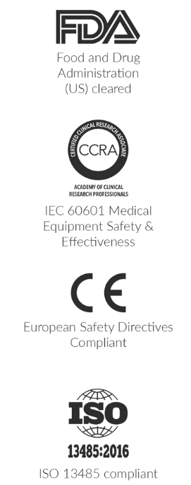 les certifications de la marques SLENDERTONE