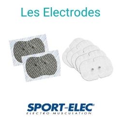 la gamme complète d'électrode de la marque sport-elec