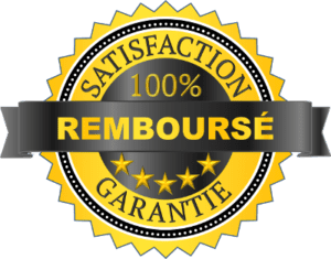 image de la garantie satisfait ou remboursé pour la marque slendertone