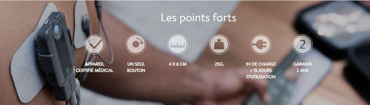 les avantages du bluetens duo sport