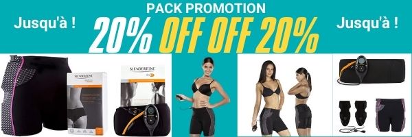 les protions des packs slendertone