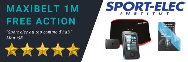 savoir ou acheter la MAXIBELT 1M Free Action sport elec