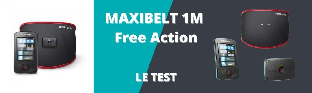 test et avis du MAXIBELT 1M Free Action de sport elec