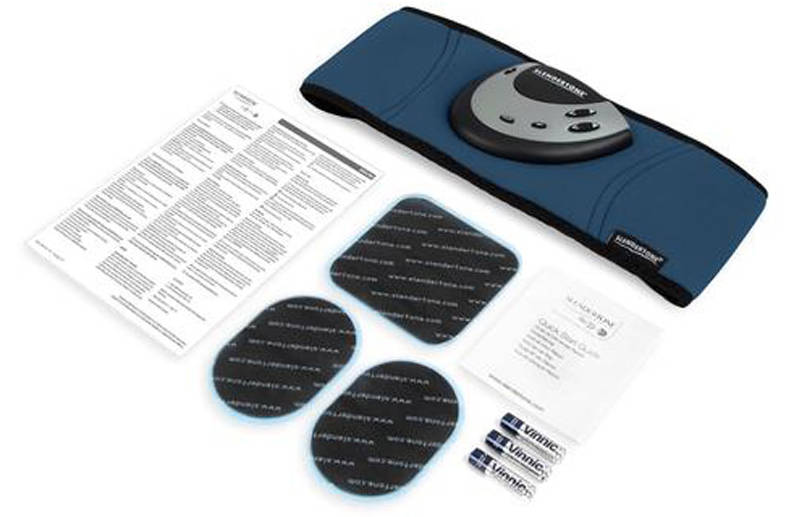 le détail du pack de la ceinture slendertone abs5