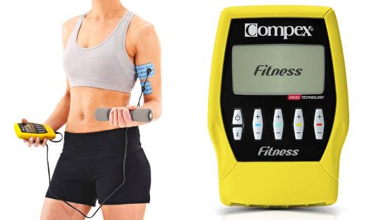femme qui utilise les programmes du compex fitness