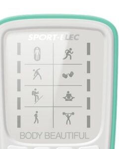 boitier de l'appareil de stimulation musculaire body beautiful