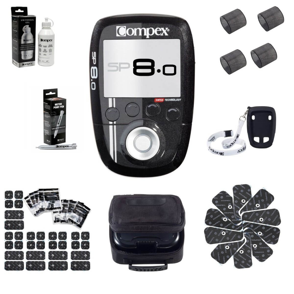 contenu du pack compex sp8 wod eddition