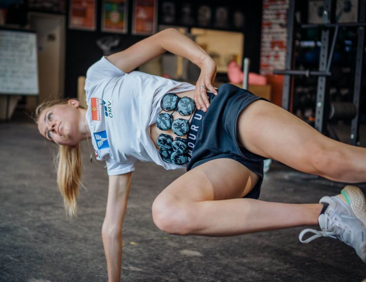 utilisation des electrodes compex durant les exercices