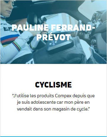 témoignage de sportif qui utilise un elecstrostimulateur compx