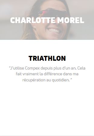 un témoignage de sportif de haut niveau sur les bienfaits du Compex SP4