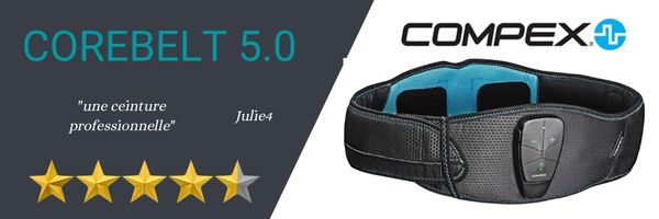 ou acheter Compex Corebelt 5.0