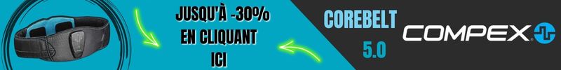 prmotion ceinture compex corebelt 5.0
