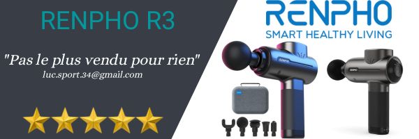 Massage gun RENPHO R3 acheter